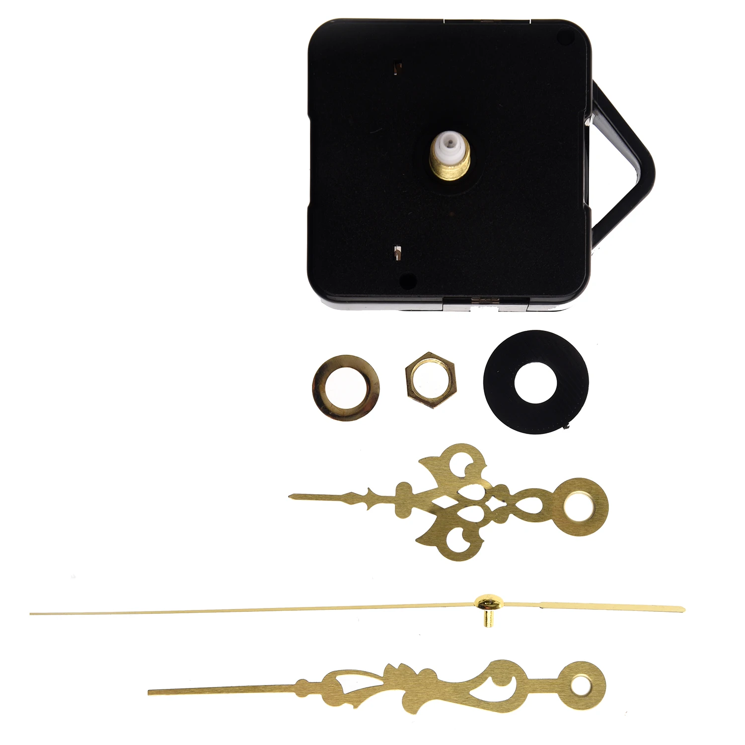Quartz Clock Movement Mechanism DIY Repair Parts Gold