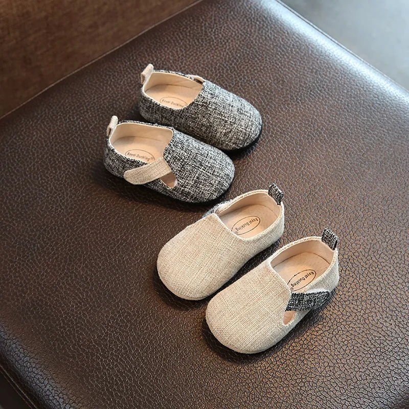 

LIULIVERSON~Soft Comfort Cotton and Linen Infants Casual Shoe for Toddle Girl and Boy Leisure Sneaker for Newborn Baby Prewalker