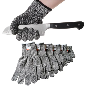 

Multifunctional Anti cutting gloves HPPE Cut Resistant Gloves Level 5 Protection Household Garden Gloves S-XL Tool