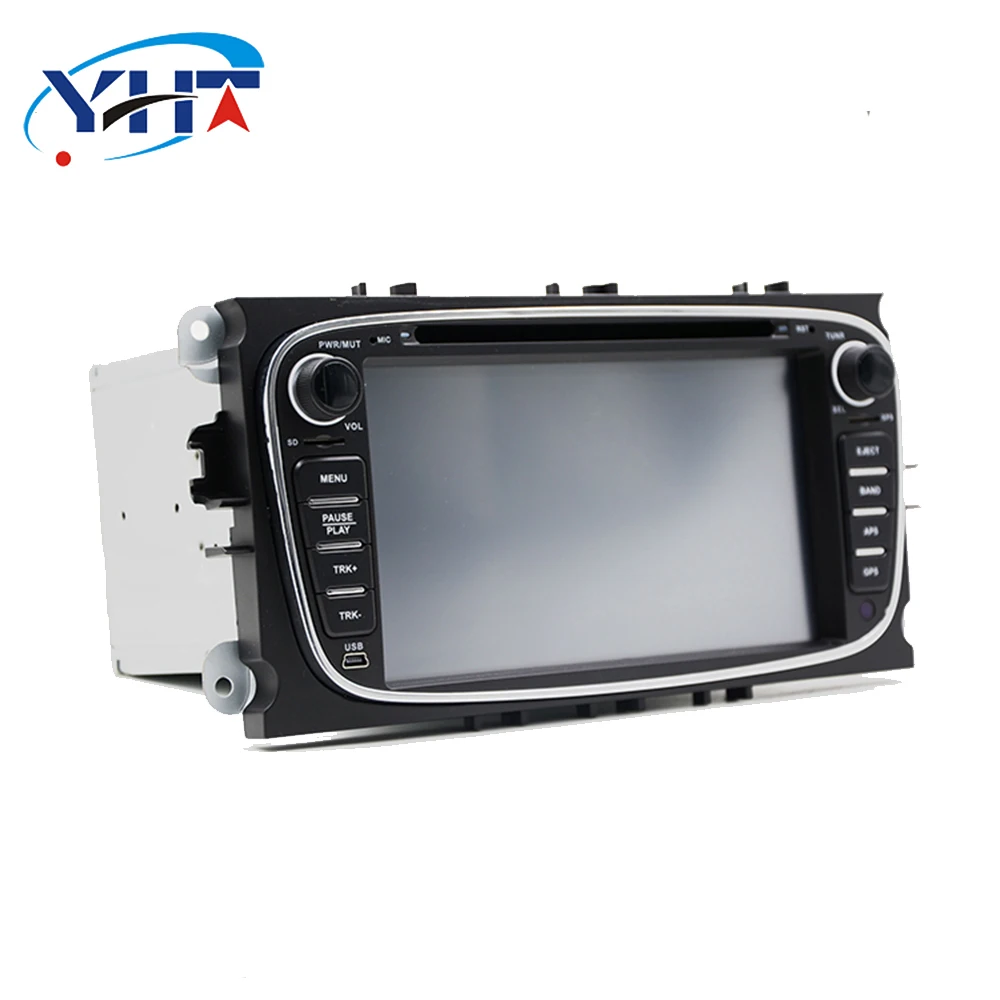 2 din Android автомобильный DVD мультимедийный плеер GPS навигатор для Ford Focus2 Mondeo Galaxy Wifi
