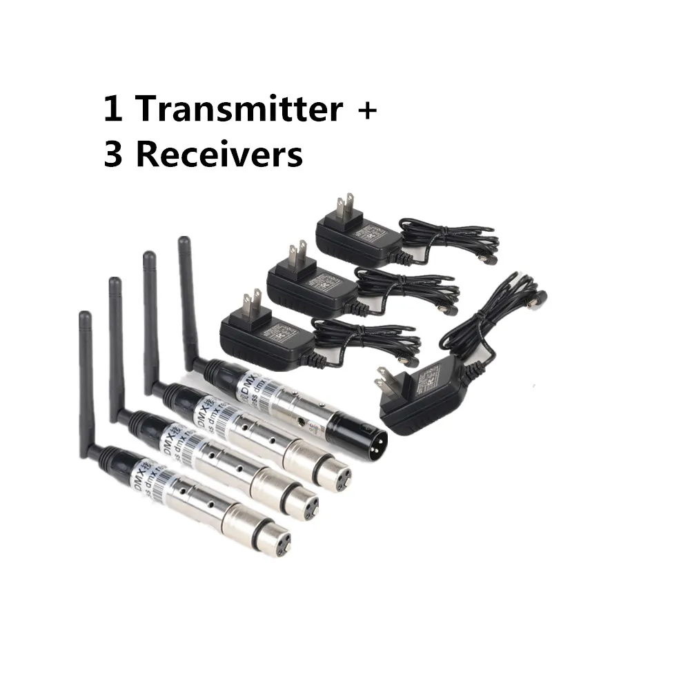 

YIYANG 2.4G Wireless Dmx512 Transmitter Receiver DMX 512 Controller Repeater Disco Light LED Par Light Controller Luces Etapa