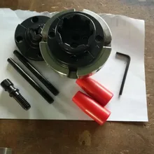 4 дюйма токарный патрон 100 мм, 4-Челюсти само центрирующий патрон дерево токарный патрон, мини-токарный станок с ЧПУ деревообрабатывающий станок патроны, запчасти для станков