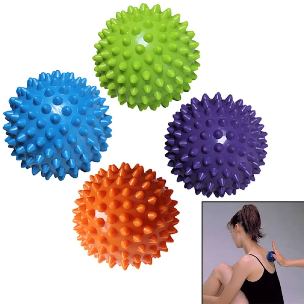 Fitness Pain Stress Trigger Point Knot Massage Yoga Ball Crossfit Bodybuilding Muscle Relief Yoga Exercise Training Fitness Ball