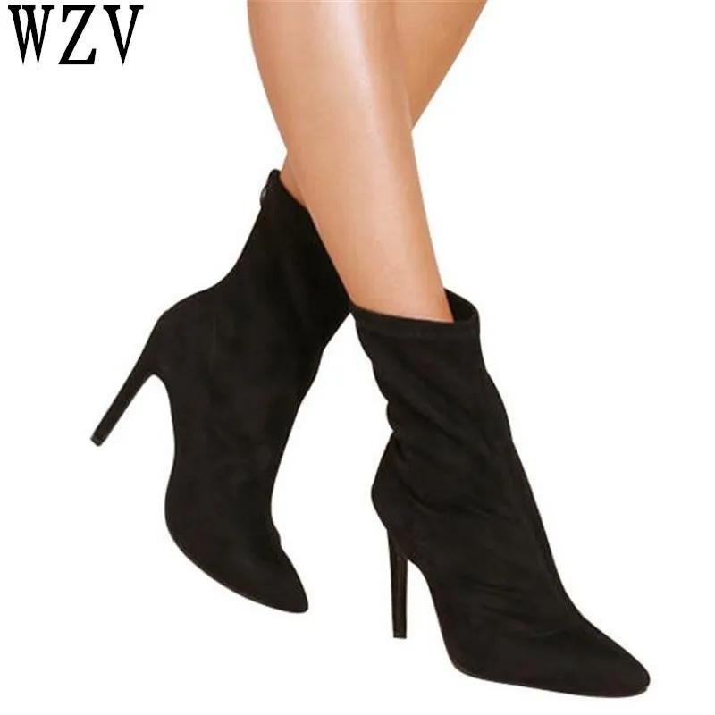 large size ankle boots