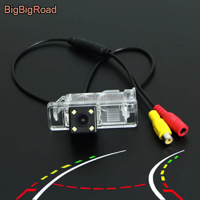 

BigBigRoad For Mercedes Benz B Class Vito W639 Viano Sprinter Valente Car Intelligent Dynamic Trajectory Tracks Rear View Camera