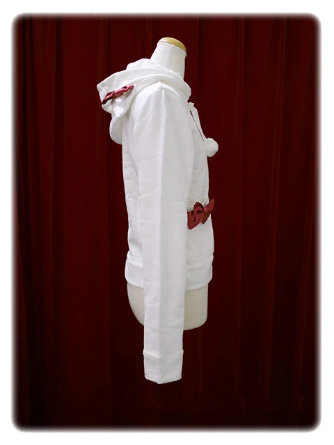 Manteau Lolita Capuche Et Veste Col Fermeture Printemps Mince À Arc Princesse Sweet D'impression Ht031 Doux Automne Glissière 4n5v1wfx