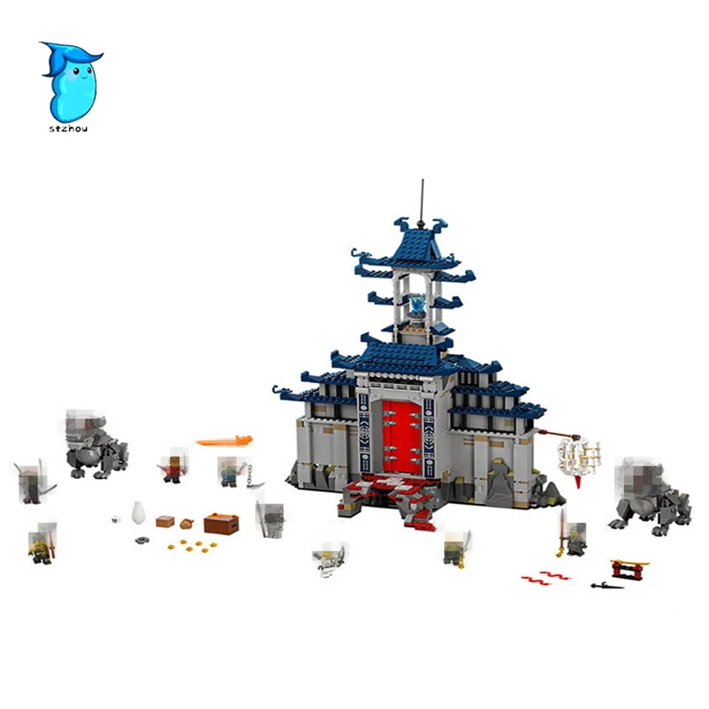 

StZhou Lepin 06058 1501pcs Movie Temple Of The Ultimate Weapon Building Blocks Bricks Educational Toys For Children Gifts