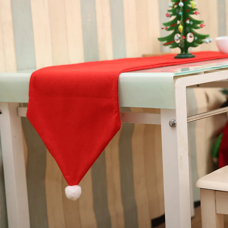 

Christmas Table Decoration Cloth Tablecloth Christmas Santa Claus Gift Decorations Table Clothes Desk Decor