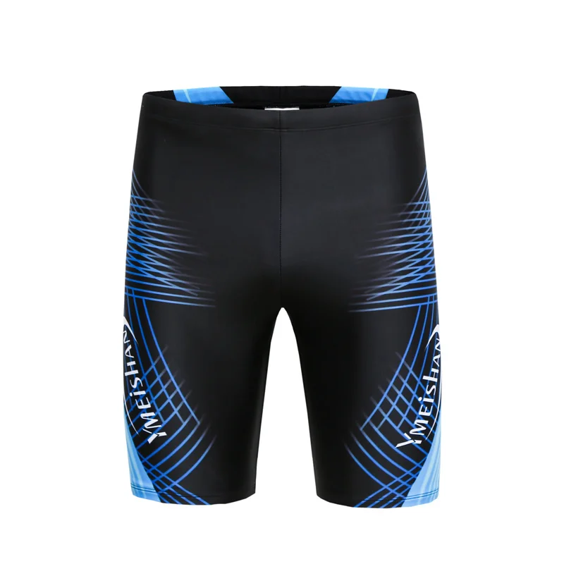 YIMEISHAN Professional Men's Swimming Shorts Waterproof Competition
