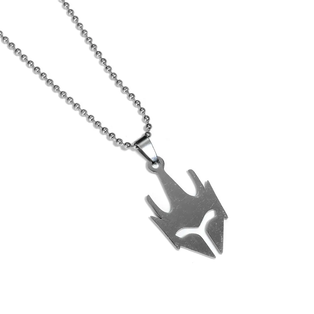 FPS игра OW 15 стиль герой бисер с логотипом цепи ожерелье Genji Lucio Tracer Hanzo Symmetra Reaper милость Подвески вентиляторы подарок кулон - Окраска металла: DM2836