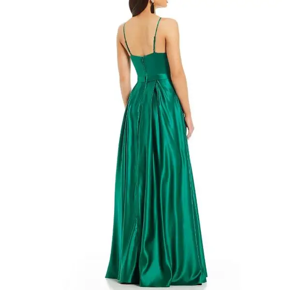Vestido de noiva Prom dress 2019 graduation dress dark green fashionable Evening dresses long Party gown Formal dress robe Vestido de noiva Prom dress 2019 graduation dress dark green fashionable Evening dresses long Party gown Formal dress robe