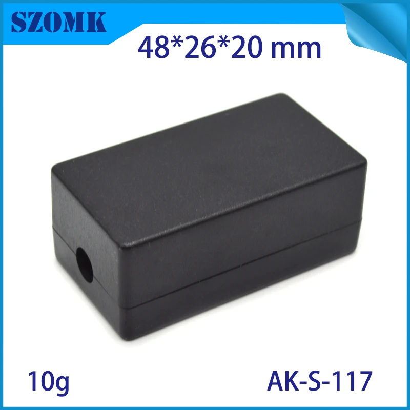 

2 pcs, 48*26*20mm diy small plastic enclosure for pcb design project box szomk plastic enclosure electronic plastic case