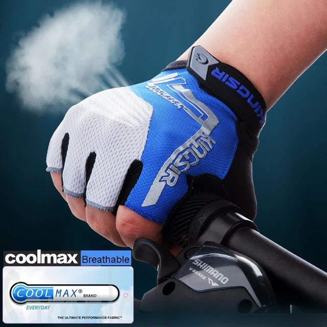 Guanti Per Bicicletta Guanti Da Ciclismo Senza Dita EIGO - Mezzo Dito, Grip In Silicone/gel, Per MTB E Strada, Taglie S-XL Handbrake Ktm