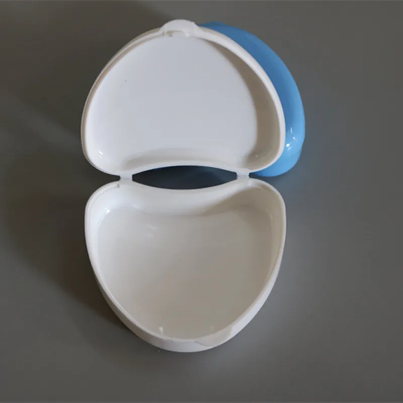 30 шт./лот Высококачественная пластиковая зубная коробка для хранения протеза коробка контейнер для вставных зубов держатель чехол