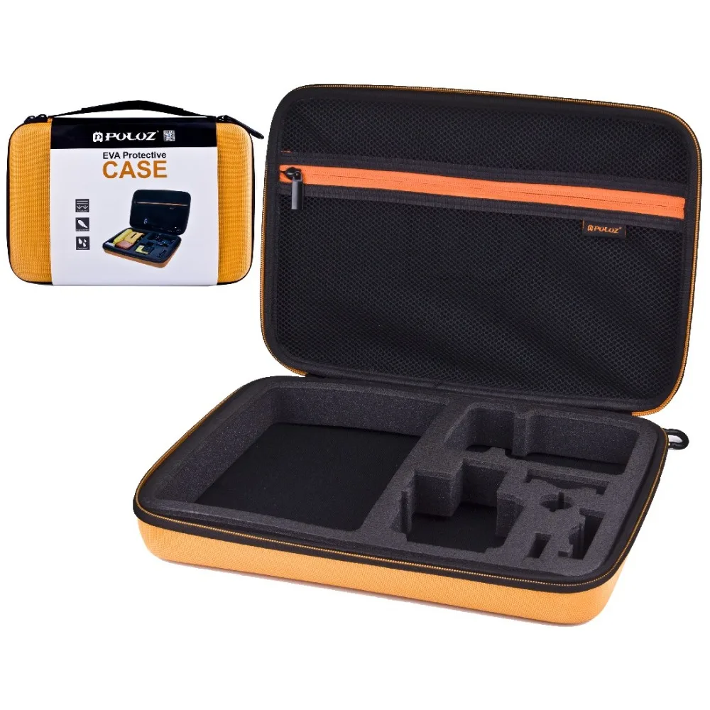 

PULUZ Waterproof Carrying and Travel Case for GoPro HERO4 Session /4 /3+ /3 /2 /1, Puluz U6000 and Accessories