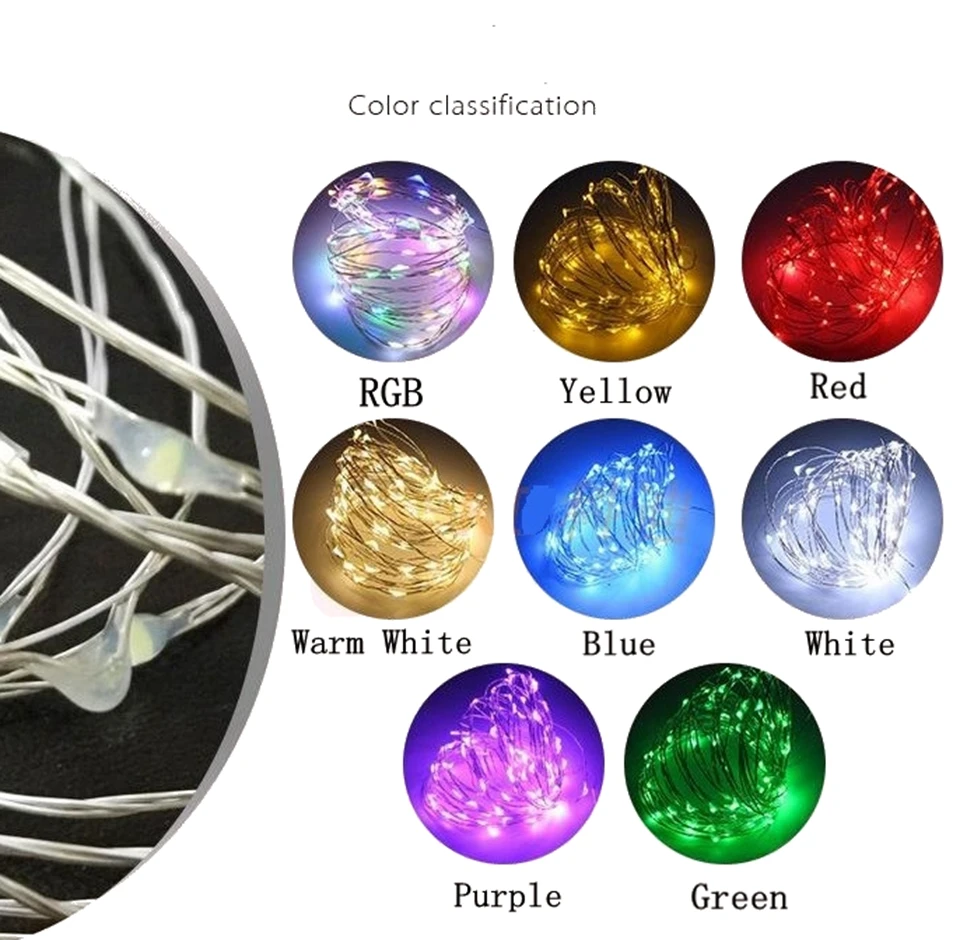 2M Battery Copper Silver Wire LED Christmas lights AA battery Powered Christmas Tree Lights string lights for Wedding holiday 2M Battery Copper Silver Wire LED Christmas lights AA battery Powered Christmas Tree Lights string lights for Wedding holiday