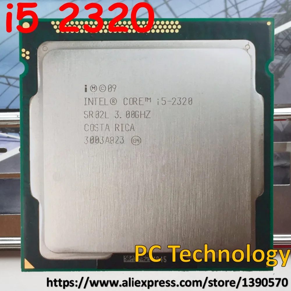 Оригинальный процессор Intel CORE i5-2320 CPU 3 0 ГГц 6M LGA1155 95 Вт Настольный четырехъядерный