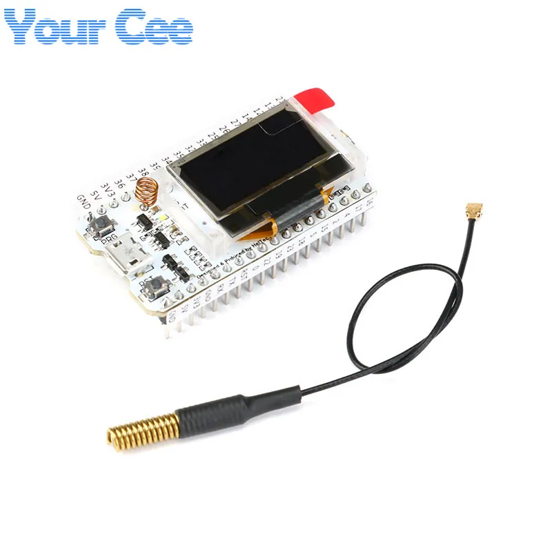 SX1278 LoRa ESP32 0,96 дюймовый синий oled-дисплей Bluetooth wifi Lora комплект 32 модуль Интернет-макетная плата 433 МГц для Arduino