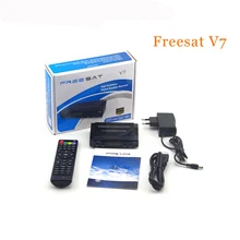 Freesat V7 спутниковый ресивер ТВ Box тюнер DVB-S2 Media Player 1080 P Full HD Поддержка CCcam Newcam Бесплатная доставка