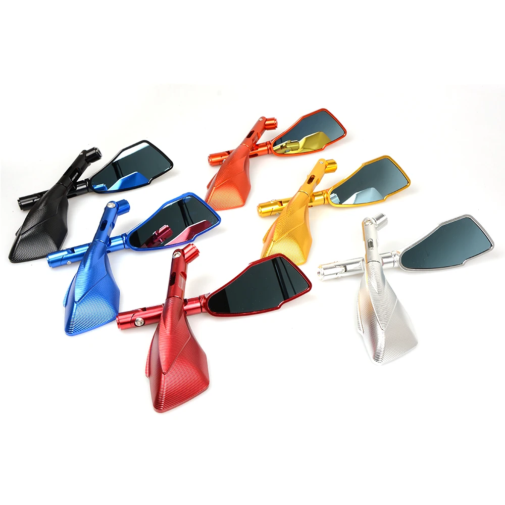 

CNC Aluminum Universal Motorcycle Mirror motorbike Side Mirrors Rearview Mirror For SUZUKI GSXR 600/750 HAYABUSA GSXR1300 RF 600