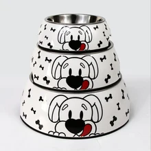 3 размера, нержавеющая сталь, цветная краска-спрей, миски для собак, щенков, кошек, еды, напитков, воды, кормушка для домашних животных, принадлежности, Нескользящие блюда для кормления