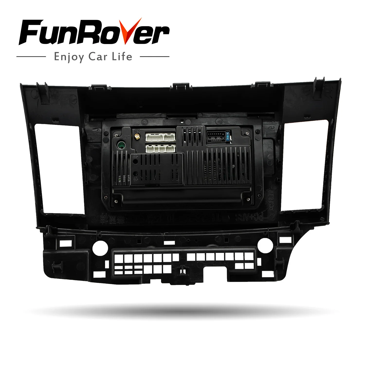 Sale Funrover 9"Android 8.0 Car dvd radio player for MITSUBISHI LANCER 2007-17 2 din gps Navigation multimedia stereo 2G RAM 32G ROM 5