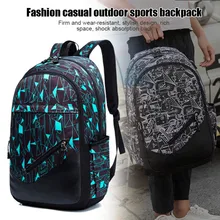 Outdoor Backpack Waterproof Large capacity Lightweight Knapsack Schoolbag Fashion City Jogging Bags for Student XR-Hot