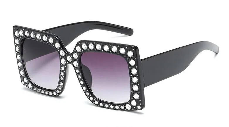2018 New Diamond Square  Sunglasses 3