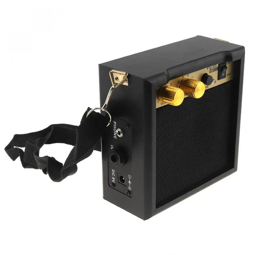 Mini 5W 9V гитарный усилитель динамик для акустической электрической гитары