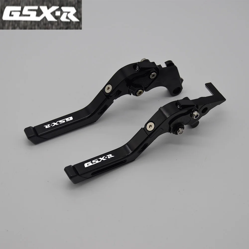 2018 новый ЧПУ складной и Продление тормозные рычаги сцепления для Suzuki GSXR750 1996 1997 1998