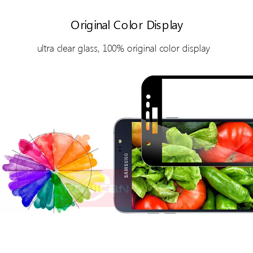 9H 3D полноэкранное закаленное стекло для Samsung Galaxy A3 A5 A7 J3 J5 J7 2016 2017 J330 J530 J730 защитная