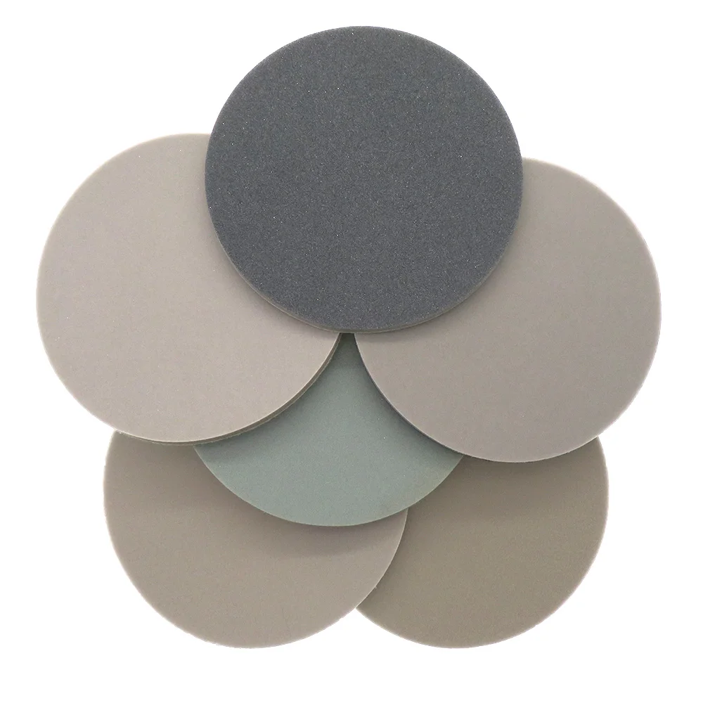 

15PCS 6 Inch Sanding Sponge Sandpaper Hook and Loop 300-3000 Grit for Polishing Grinding