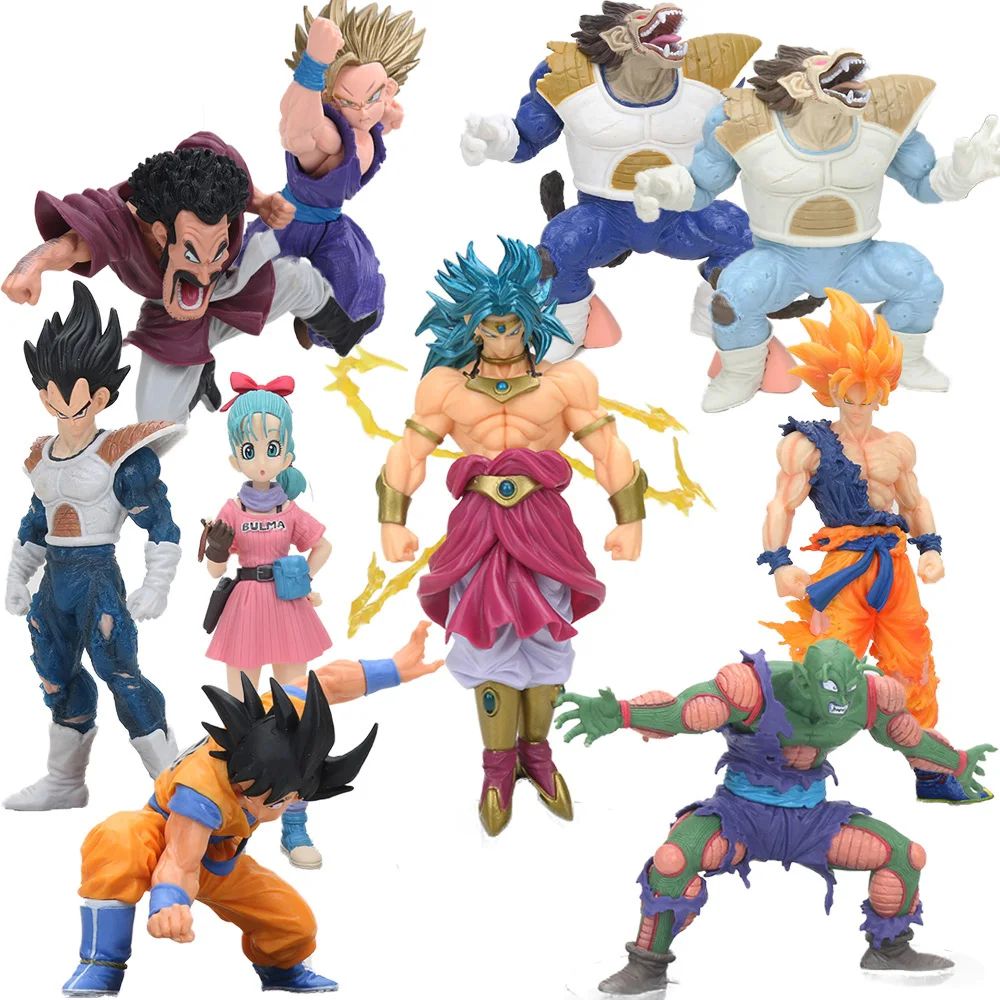 

Scultures BIG Budokai Tenkaichi 7 Dragon ball Z Figure Toys Super Saiyan Son Goku Gohan Vegeta Broly Ohzaru Action Figures Model