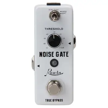 

Rowin Noise Gate Noise Reduction Guitar Effect Pedal 2 Modes Aluminum Alloy Shell True Bypass