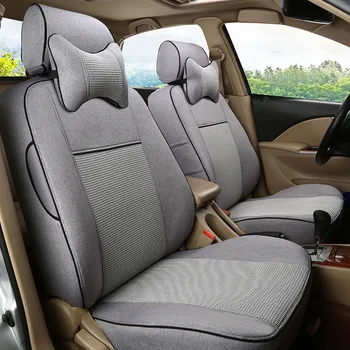 

TO YOUR TASTE auto accessories custom linen car seat covers for Cadillac CTS CT6 SRX Escalade SLS ATSL XTS XT5 ATS breathable