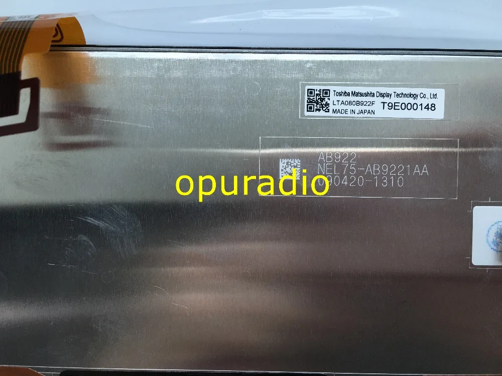 Абсолютно Новый 8 дюймовый ЖК дисплей LTA080B922F с сенсорным экраном для Lexus 570 Toyota Land