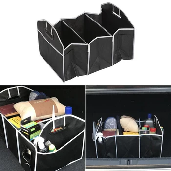 

1x Car Folding Large Capacity Storage Bag Accessories For Hyundai solaris accent i30 ix35 i20 elantra santa fe tucson getz