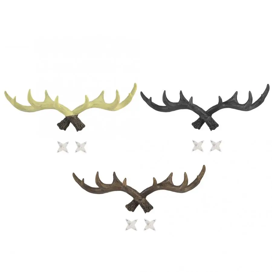 Handbag Display Clothing Rack Country Antler Novel Retro