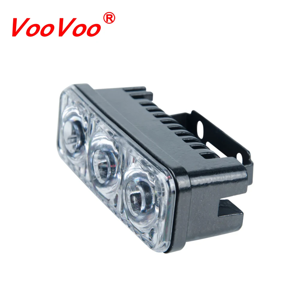 

2PCS LED Daytime Running Lights With Lens DRL 12V 6000k Automobile light Source Car Styling Waterproof Car High Power Aluminum