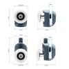 4pcs-8pcs/set 23mm/25mm Plastic Pop Up Shower Cabin Enclosures Hardware Door Roller Bearing Pulley Runner Wheels Replacement ► Photo 3/6