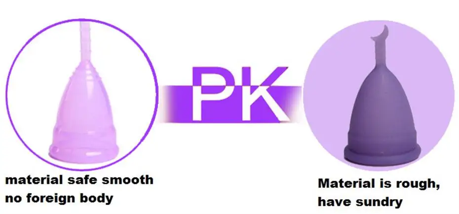 Ifory, медицинский класс, мягкий силиконовый Женский Менструальный стакан, многоразовые женские менструальные чашки, Женская гигиена, уход за влагалищем, спящий сон