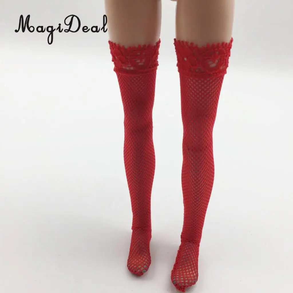1/6 Female Action Figure Lace Stockings Socks 3Pairs for 12