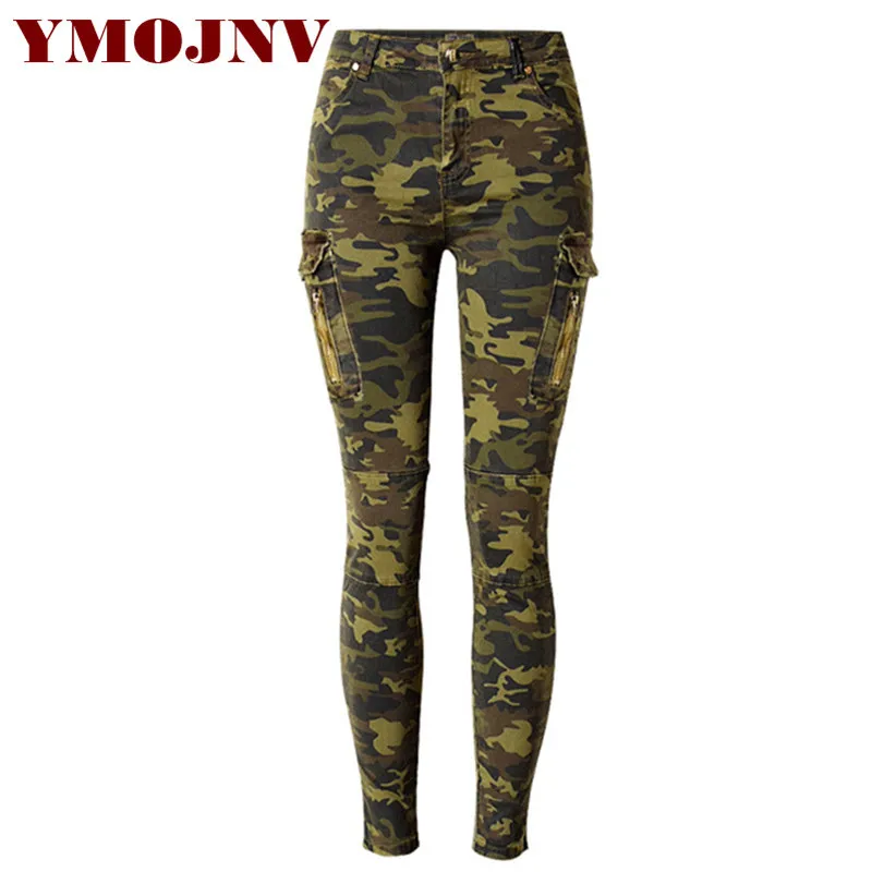 Popular Camouflage Skinny Jeans For Women-Buy Cheap Camouflage YMOJNV Women Skinny Jeans 2017 Women's Cowboy Pants Cargo Pockets Camouflage Print Mid-waist Military - Popular Camouflage Skinny Jeans For Women-Buy Cheap Camouflage