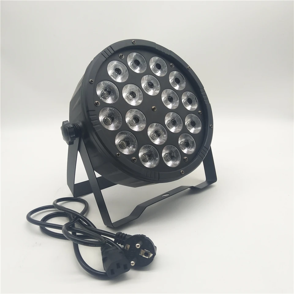 Новый продукт 18x12w led par light RGBW 4 в 1 dmx512 пластик party bar концертный профессиональный