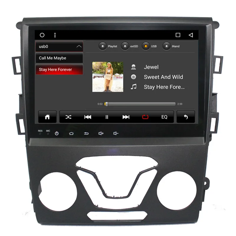 Flash Deal Ectwodvd 9inch Octa Core Android 8.1 Car DVD Player GPS Navigation Multimedia For Ford Mondeo 2013 6