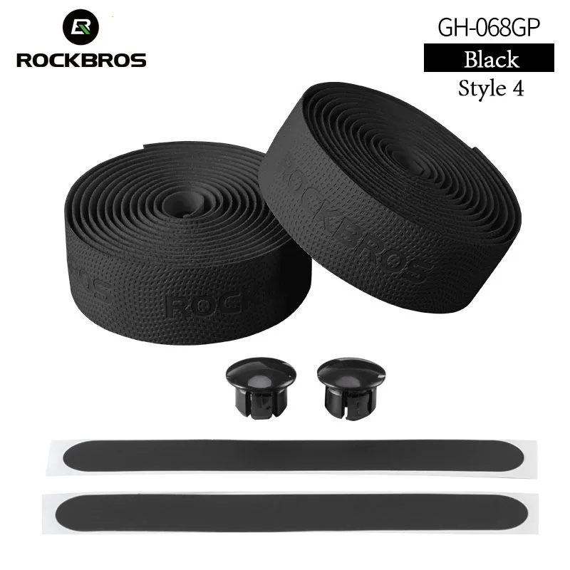 Rockbros 1ペアサイクリングロードバイクバイクハンドルテープコルク