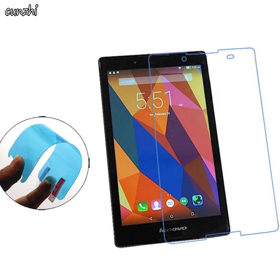 Clear Soft TPU Nano coated Screen Protector Protective Film For Lenovo