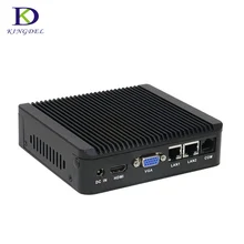 Newest Mini computer Kingdel Fanless micro PC Nettop Intel Celeron J1900 Quad Core HDMI VAG Dual LAN mini PC N30