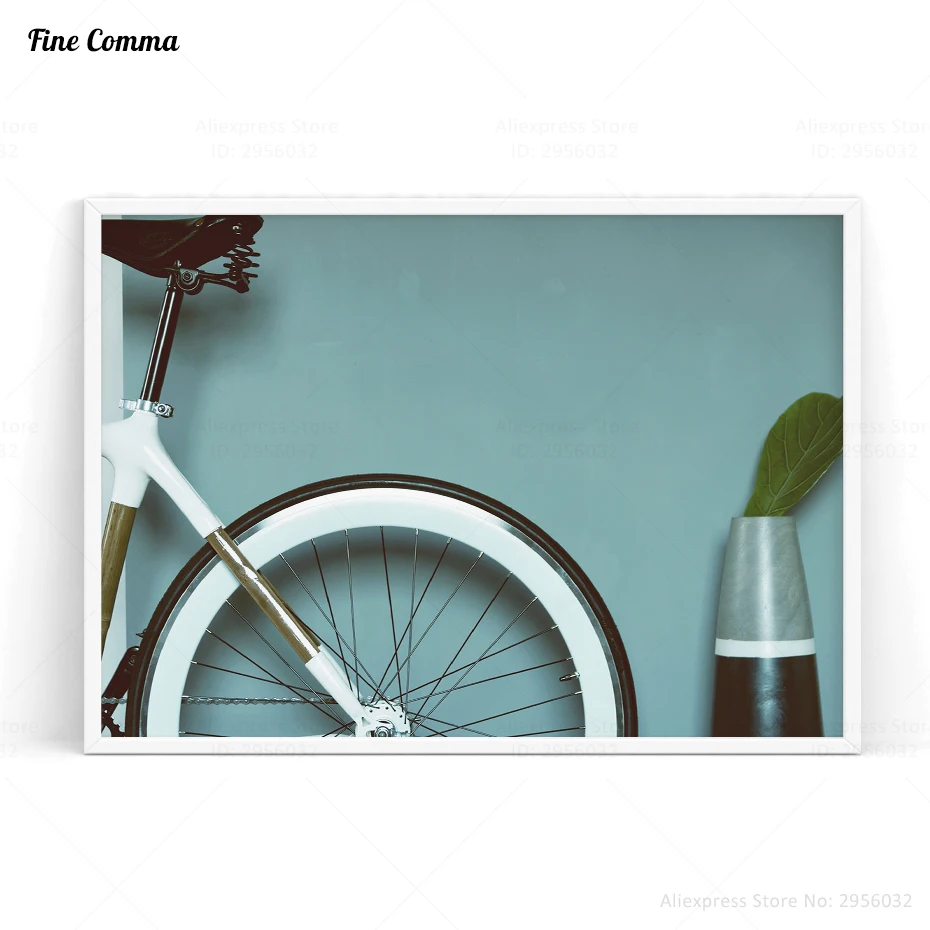 

Posters and Prints Bicycle Minimalism Poster Scandinavian Decor Nordic Art Wall Picture for Living Room Wall Art Canvas Print