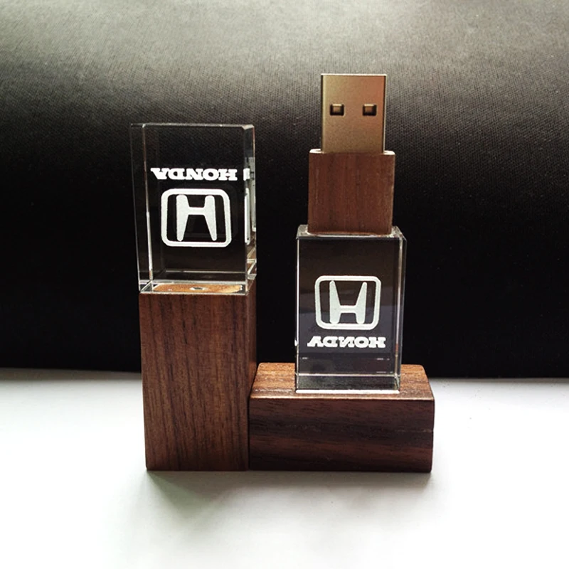 Aliexpress.com : Buy Wooden Crystal Transparent USB Flash